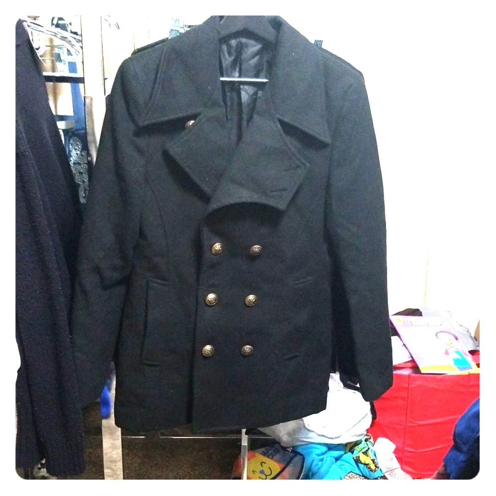 Dandy Homme Wool Pea Coat